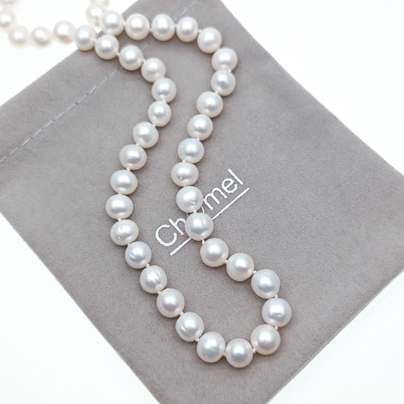 Real black pearl necklace sales