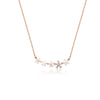 Flower Cubic Zirconia Necklace - CHOMEL