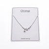 Star Flower Cubic Zirconia Necklace - CHOMEL