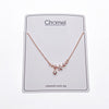 Star Flower Cubic Zirconia Necklace - CHOMEL