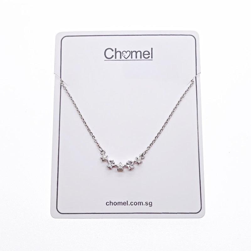 Star Cubic Zirconia Necklace - CHOMEL