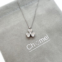 Clover Cubic Zirconia Necklace - CHOMEL