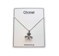 Clover Cubic Zirconia Necklace - CHOMEL