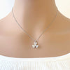 Clover Cubic Zirconia Necklace - CHOMEL