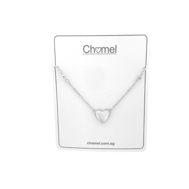 Heart Mother of Pearl Necklace - CHOMEL