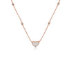 Heart Mother of Pearl Necklace - CHOMEL