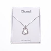 Heart Mother of Pearl Necklace - CHOMEL