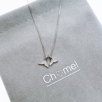 Mermaid Tail Cubic Zirconia Necklace - CHOMEL