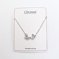 Butterfly Cubic Zirconia Necklace - CHOMEL