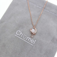 Moon & Planet Necklace - CHOMEL
