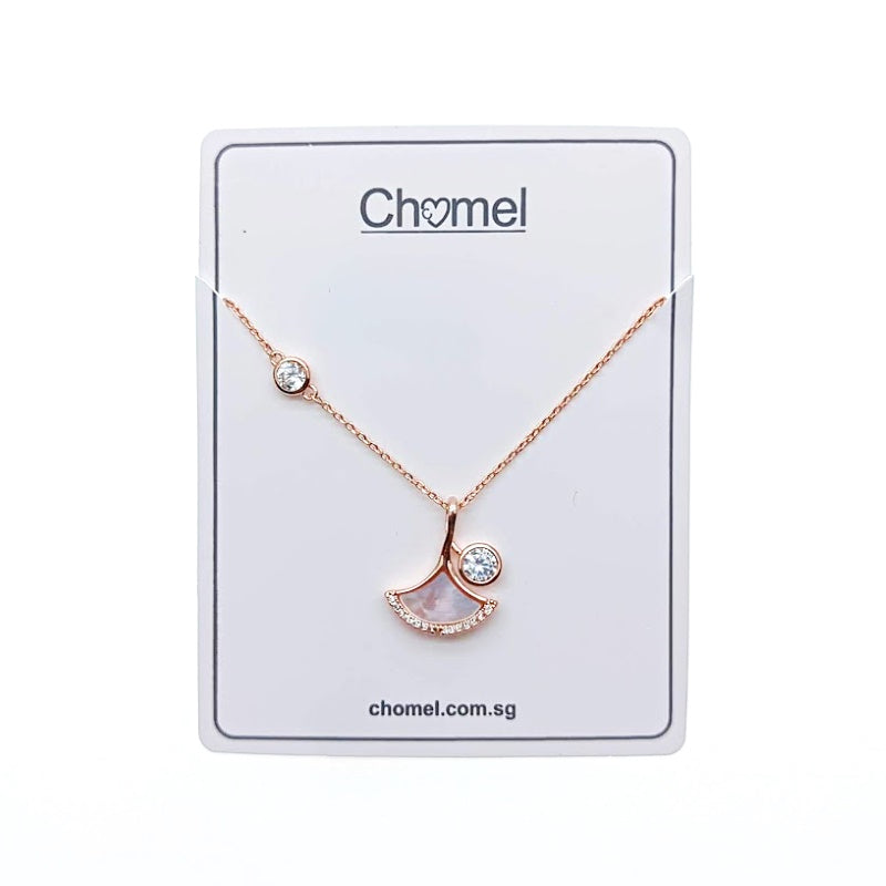 Gingko Leaf Necklace - CHOMEL