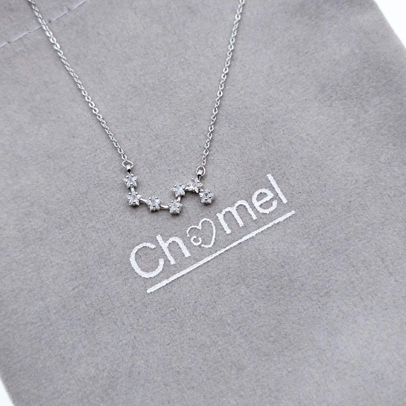 Star Cubic Zirconia Necklace - CHOMEL