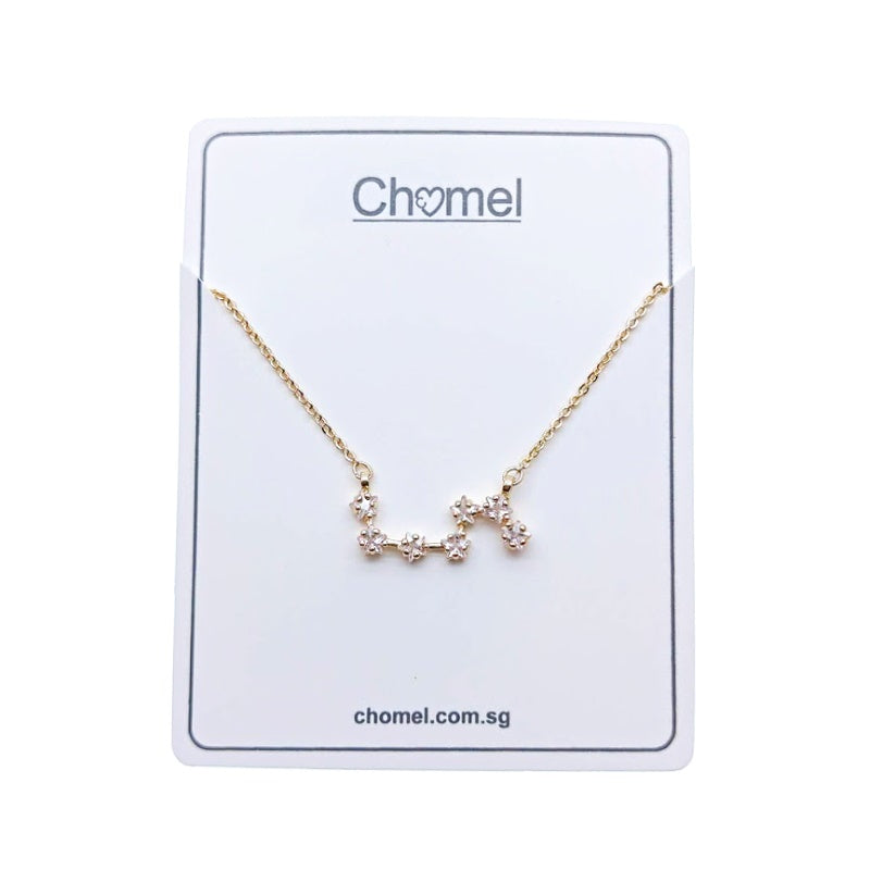 Star Cubic Zirconia Necklace - CHOMEL