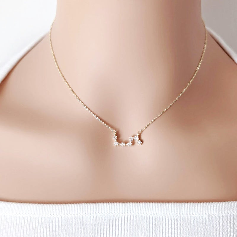 Star Cubic Zirconia Necklace - CHOMEL