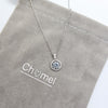Cubic Zirconia Pendant Necklace - CHOMEL