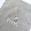 Cubic Zirconia Pendant Necklace - CHOMEL