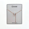 Tunnel Simulated Moonstone Necklace - CHOMEL