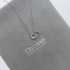 Interlocking Heart & Ring Necklace - CHOMEL