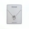 Interlocking Heart & Ring Necklace - CHOMEL