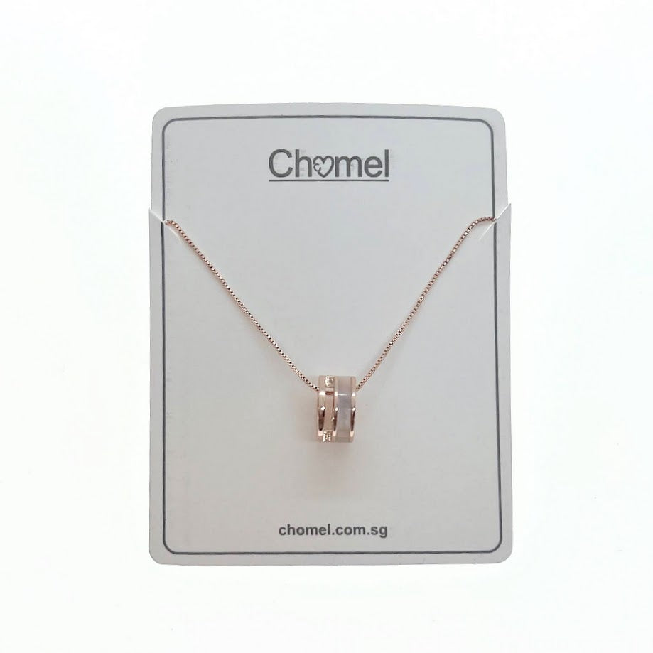 Tunnel Mother of Pearl Necklace - CHOMEL
