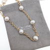 Freshwater Pearl Chain Necklace - CHOMEL