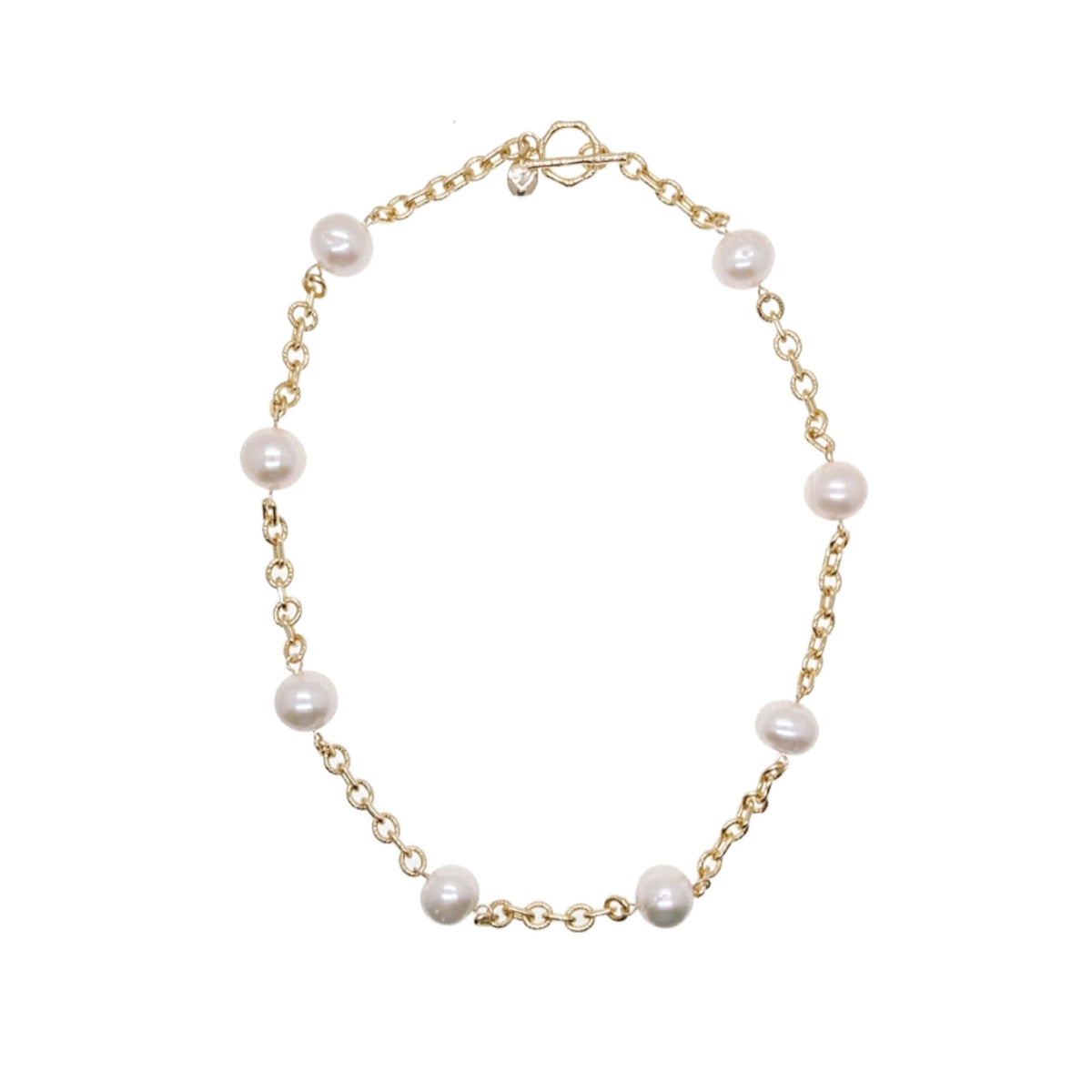 Freshwater Pearl Chain Necklace - CHOMEL