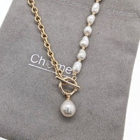 Freshwater Pearl with Pendant Necklace - CHOMEL
