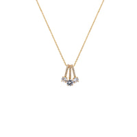 Solitaire Drops Cubic Zirconia Necklace