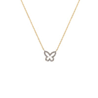Butterfly Cubic Zirconia Necklace