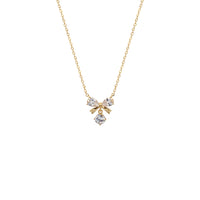 Ribbon Cubic Zirconia Necklace