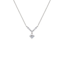 Cubic Zirconia Pendant Necklace