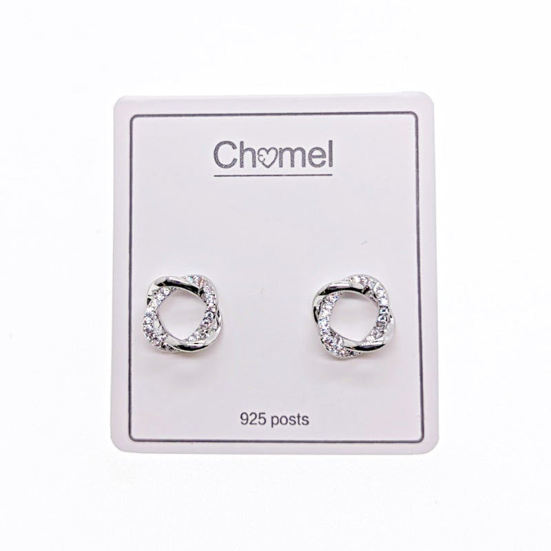 Cubic Zirconia Earrings - CHOMEL