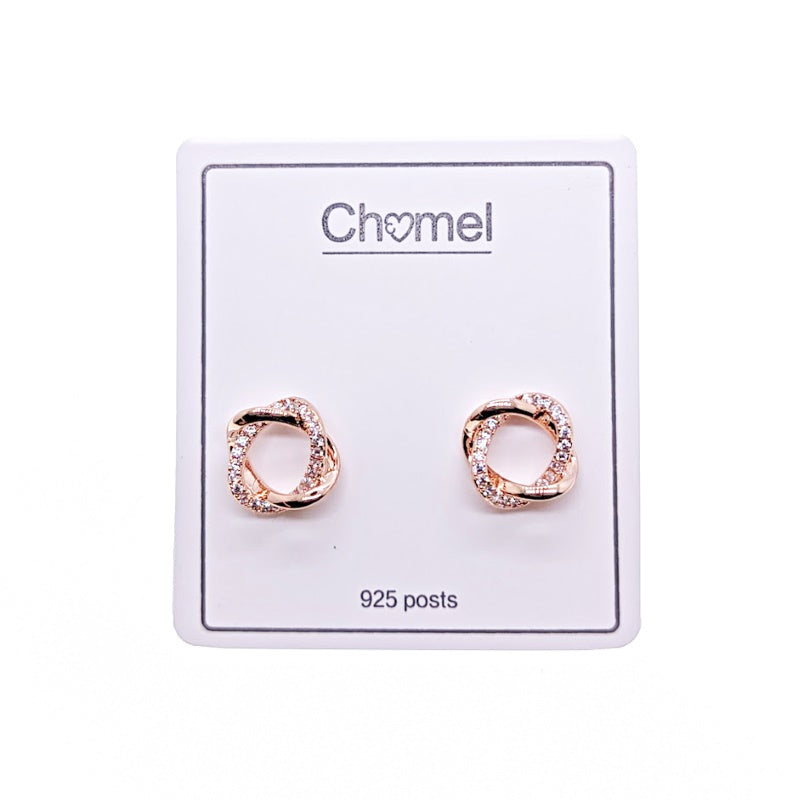 Cubic Zirconia Earrings - CHOMEL