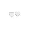 Heart Mother of Pearl Earrings - CHOMEL