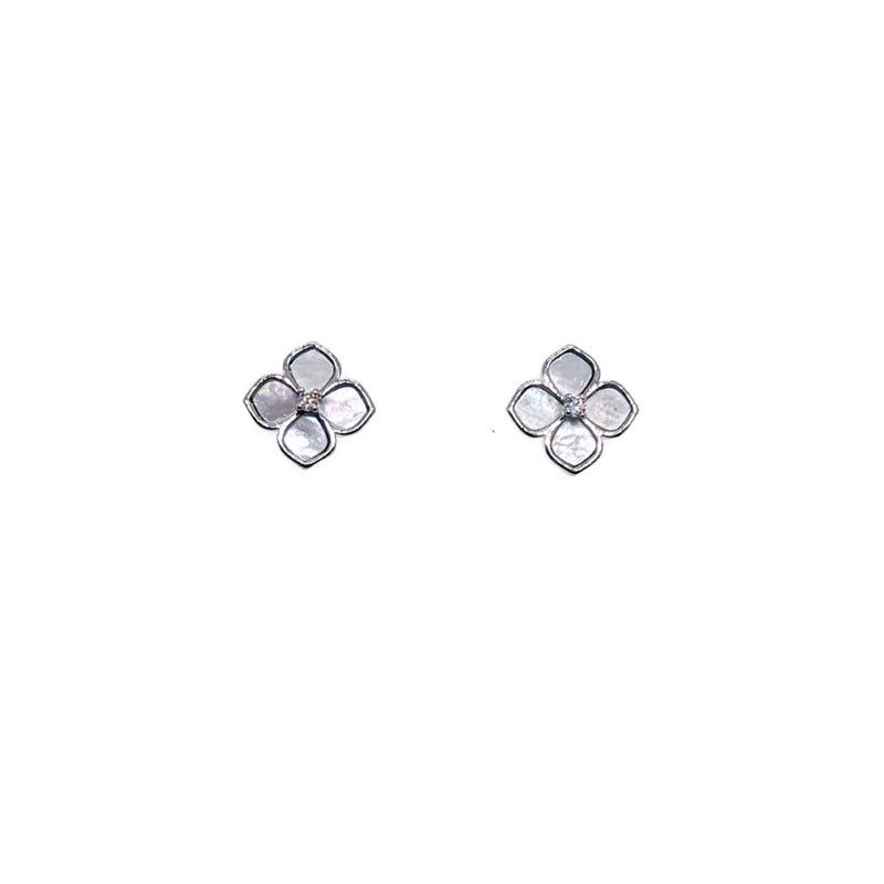 Flower Mother of Pearl Earrings - CHOMEL