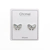 Mother of Pearl Ribbon Earrings - CHOMEL