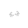 Butterfly Cubic Zirconia Earrings - CHOMEL