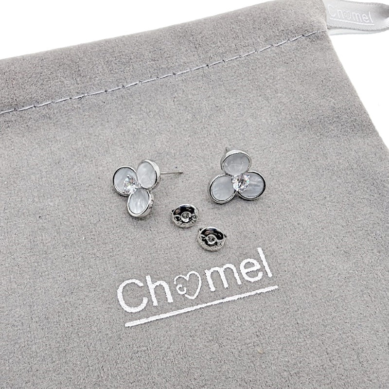 Flower Mother of Pearl Earrings - CHOMEL