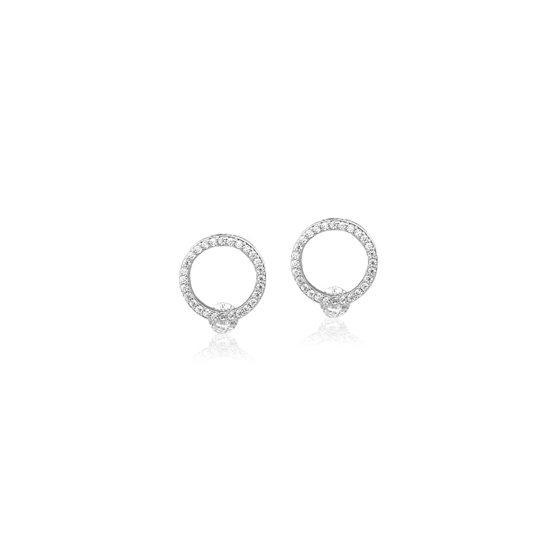 Cubic Zirconia Earrings - CHOMEL