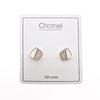 Mother of Pearl Gold Earrings - CHOMEL