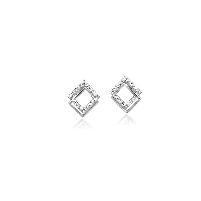 Cubic Zirconia Earrings - CHOMEL