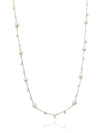 Freshwater Pearl Gold Chain Necklace - CHOMEL