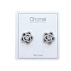 Flower Cubic Zirconia Earrings - CHOMEL