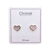 Heart Mother of Pearl Earrings - CHOMEL