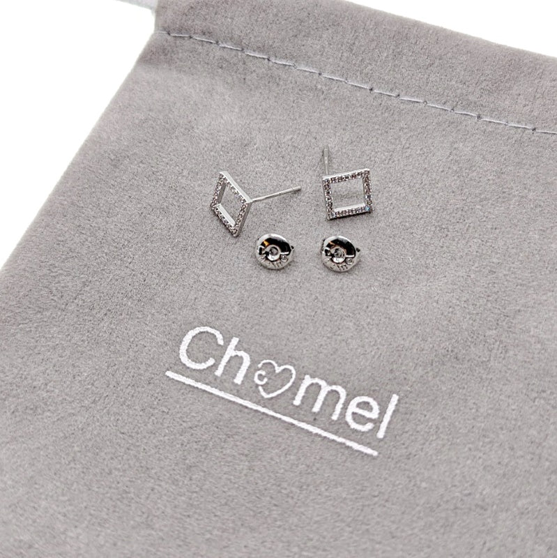 Cubic Zirconia Earrings - CHOMEL