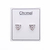 Heart  Cubic Zirconia Earrings - CHOMEL