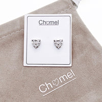 Heart  Cubic Zirconia Earrings - CHOMEL