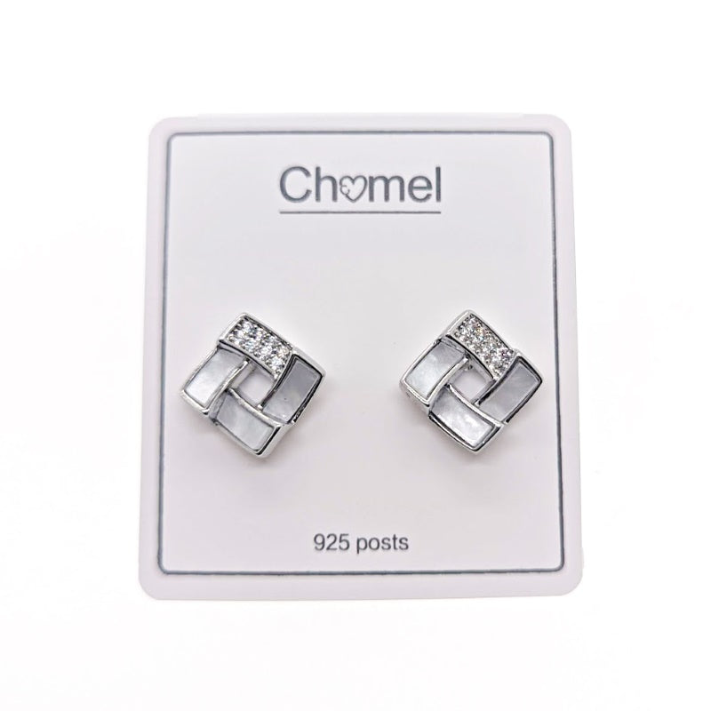 Mother of Pearl Earrings - CHOMEL