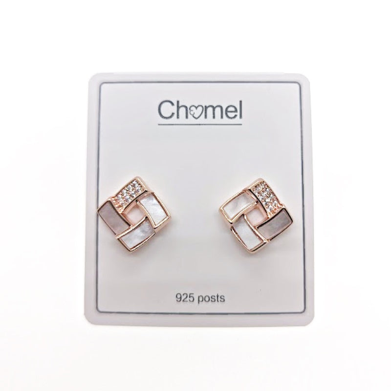 Mother of Pearl Earrings - CHOMEL