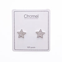 Star Cubic Zirconia Earrings - CHOMEL